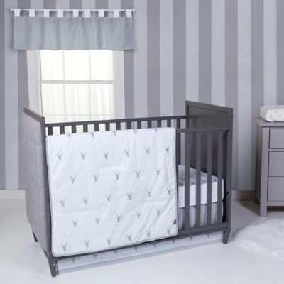 deer head crib bedding