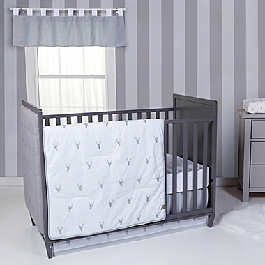 Trend Lab&reg; Stag Head 3-Piece Crib Bedding Set. View a larger version of this product image.