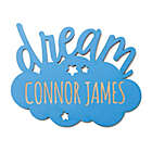 Alternate image 0 for Dream Cloud Wood Plaque in Blue