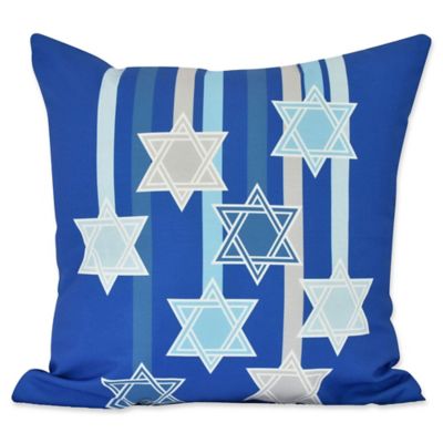 E by Design Shooting Stars Geometric Throw Pillow