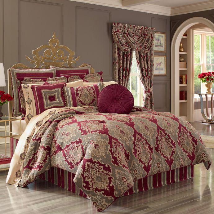 J. Queen New York™ Crimson Comforter Set | Bed Bath & Beyond