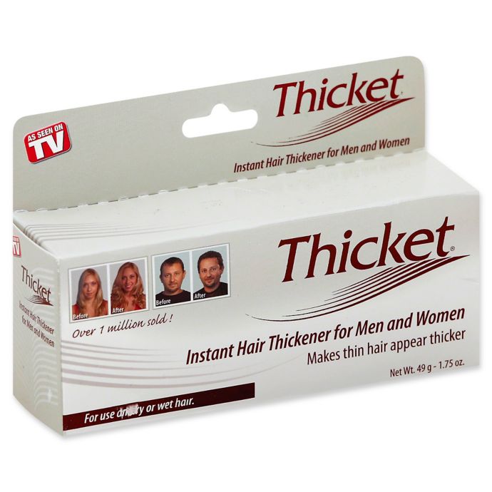 Thicket 1 75 Oz Instant Hair Thickener For Men And Women Bed