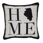 Alternate image 0 for Brentwood Originals 12-Inch x 12-Inch Illinois Rustic Home State Throw Pillow