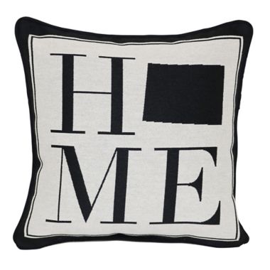 Brentwood Originals 12-Inch x 12-Inch Colorado Rustic Home State Throw Pillow. View a larger version of this product image.