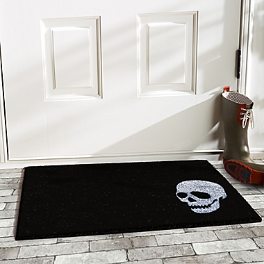 Home & More Skull Door Mat. View a larger version of this product image.