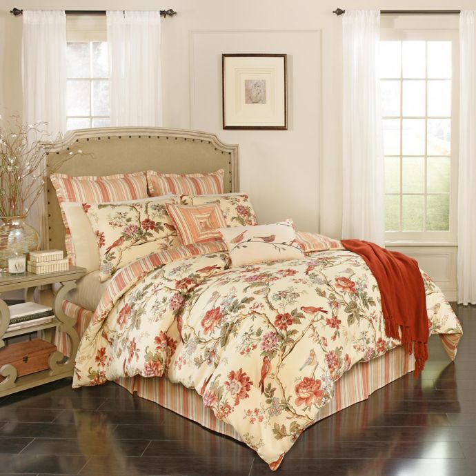 Waverly Charleston Chirp 7 Piece Comforter Set Bed Bath Beyond