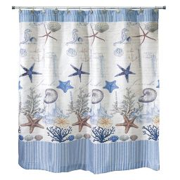 Avanti Antigua 70-Inch x 84-Inch Shower Curtain