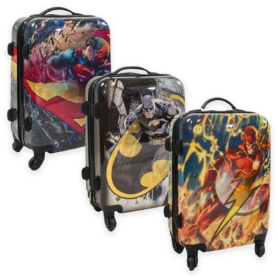 dc comics luggage