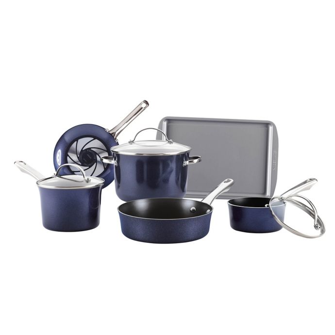 Farberware® Luminescence™ Nonstick 15Piece Cookware Set in Sapphire