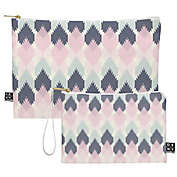 Deny Designs Craftbelly Spring Kilim Pouch in Pink