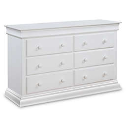 Bailey 6-Drawer Double Dresser in White