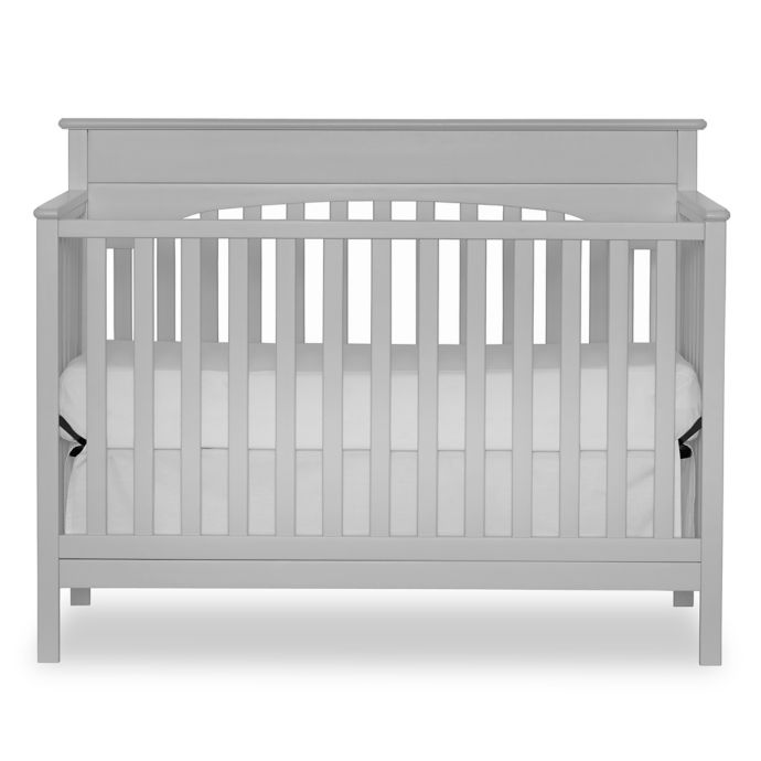 Harley 4 In 1 Lifetime Convertible Crib In Grey Buybuy Baby