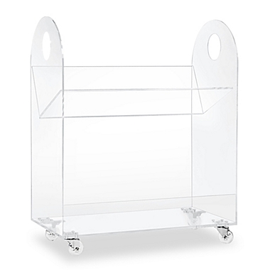 Babyletto Presto Acrylic Bookcase and Cart. View a larger version of this product image.