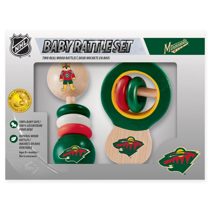 Nhl Minnesota Wild Rattles Set Of 2 Bed Bath Beyond