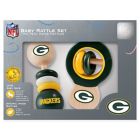 Alternate image 0 for NFL Green Bay Packers Baby Rattles (Set of 2)