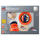 Alternate image 0 for NFL Denver Broncos Baby Rattles (Set of 2)