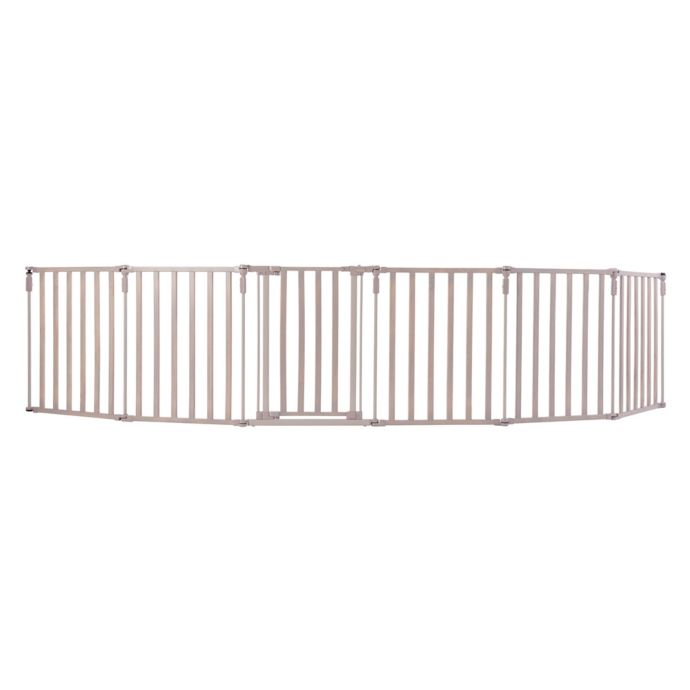 Toddleroo By North States 3 In 1 Extra Wide Gated Wood Barrier