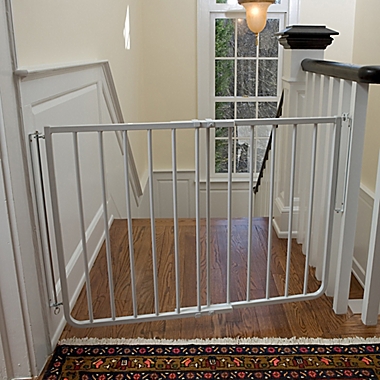 Cardinal Gates Stairway Special Aluminum Safety Gate in White. View a larger version of this product image.