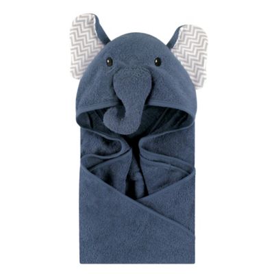grey baby towel