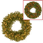 Alternate image 0 for National Tree Company 36-Inch Pre-Lit Norwood Fir Wreath with Dual Color&reg; LED Lights