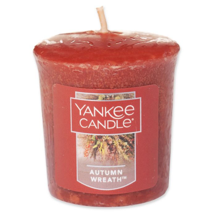 Yankee Candle® Housewarmer® Autumn Wreath™ Votive Candle Bed Bath