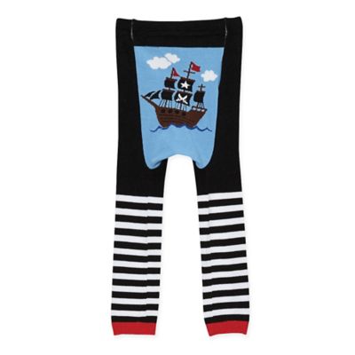 Doodle Pants&reg; Pirate Ship Leggings in Black