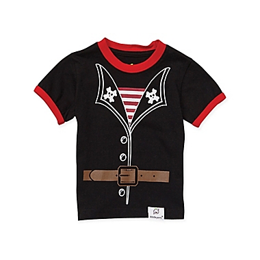 Doodle Pants&reg; Size 3T Pirate Tee in Black. View a larger version of this product image.
