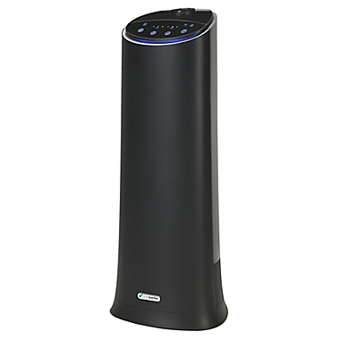 Pureguardian&reg; Ultrasonic Cool Mist Tower Humidifier in Black. View a larger version of this product image.