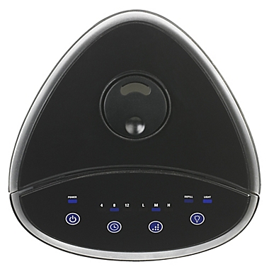 Pureguardian&reg; Ultrasonic Cool Mist Tower Humidifier in Black. View a larger version of this product image.