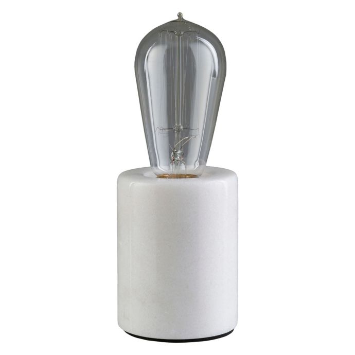 Surya Solis Accent Lamp in White | Bed Bath & Beyond