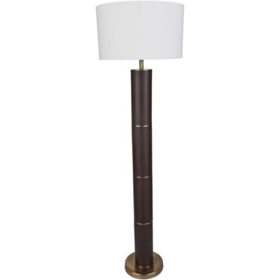 black gold floor lamp