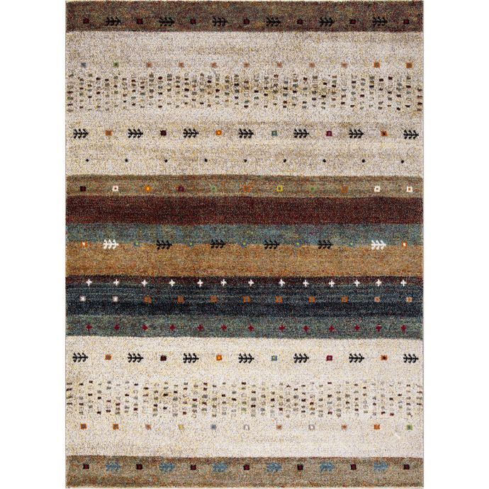 Diamond Gabbeh Area Rug in Beige Bed Bath & Beyond