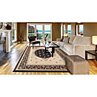 Alternate image 1 for Jewel Collection Medallion 7-Foot 10-Inch x 9-Foot 10-Inch Area Rug in Black