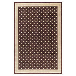 Jewel Athens 3-Foot 11-Inch x 5-Foot 7-Inch Area Rug in Brown
