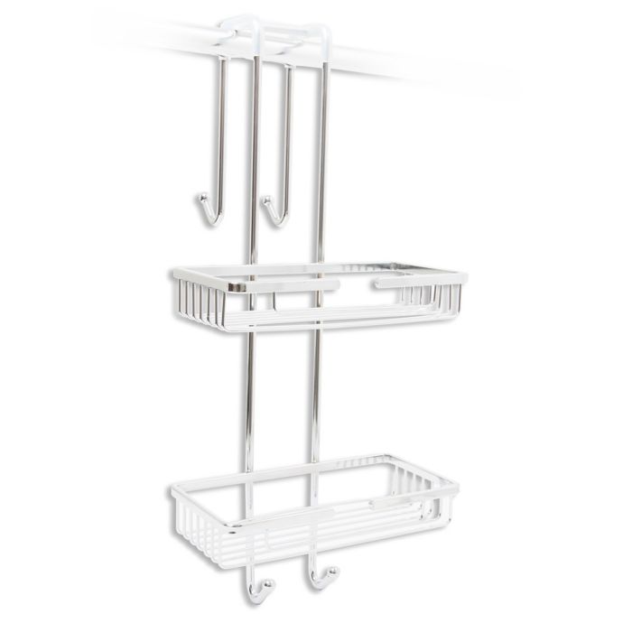 Taymor® Over-the-Door Shower Caddy in Chrome | Bed Bath ...