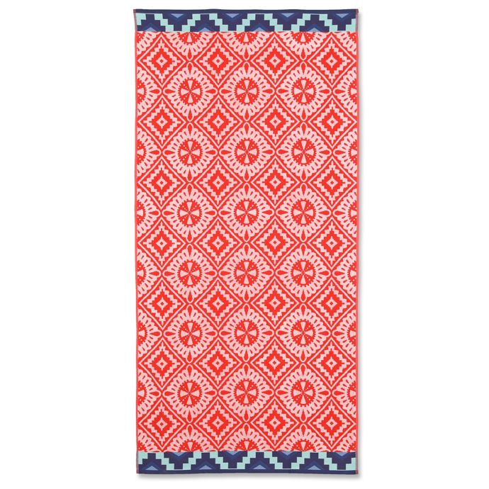 Boho Tiles Beach Towel | Bed Bath & Beyond