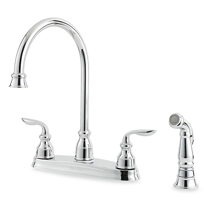 Price Pfister Avalon Dual Control Kitchen Faucet In Polished
