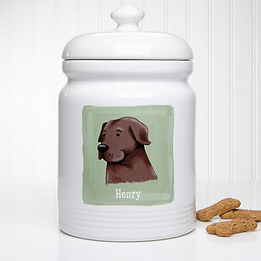 Alternate image 1 for Top Dog Breeds 10.5-Inch Dog Treat Jar