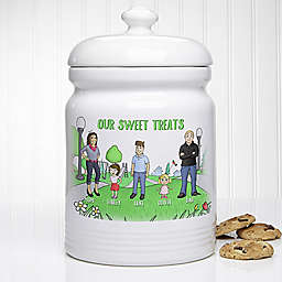 Our Family Characters at the Park 10.5-Inch Cookie Jar