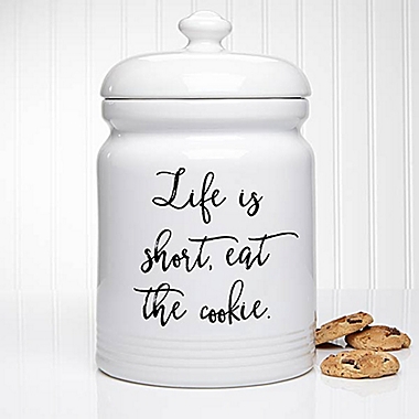 Kitchen Expressions 10.5-Inch Cookie Jar. View a larger version of this product image.