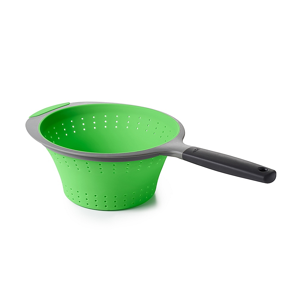 Blue MIU France Collapsible Silicone Colander