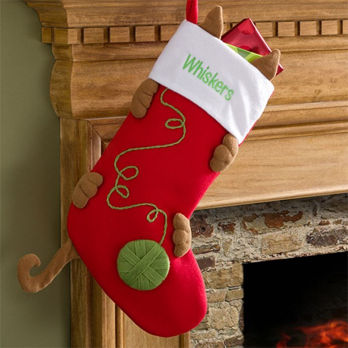 Christmas Stocking For A Cat 