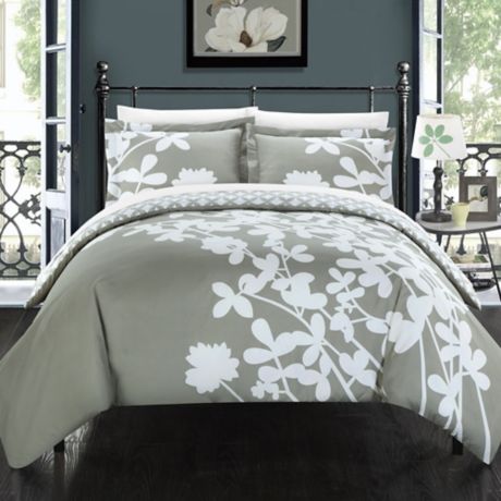 Chic Home Camellias Reversible Duvet, Wayfair Queen Size Bedspreads