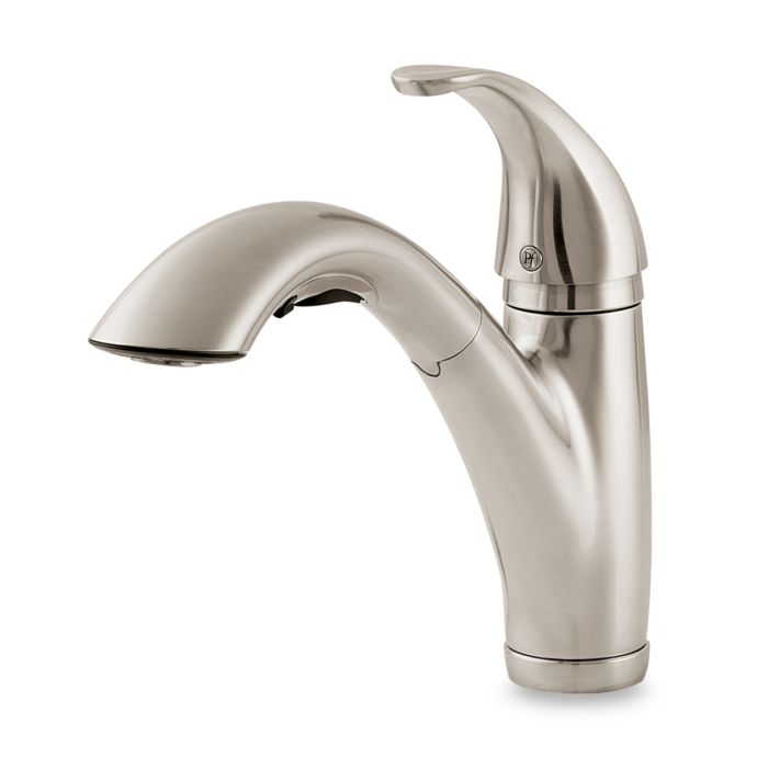 Price Pfister Parisa Pull Out Kitchen Faucet In Stainless Steel