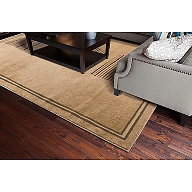 Concord Global Trading Jewel Stripes 3-Foot 11-Inch x 5-Foot 7-Inch Area Rug in Ivory. View a larger version of this product image.