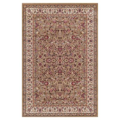 Jewel Kashan 2-Foot 7-Inch x 4-Foot Accent Rug in Green