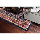 Alternate image 2 for Jewel Kashan 7-Foot 10-Inch x 9-Foot 10-Inch Area Rug in Navy