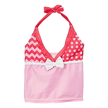 Doodle Pants&reg; Size 2T-3T 2-Piece Monster Tankini Swimsuit in Pink. View a larger version of this product image.
