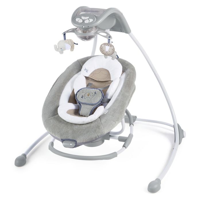 Ingenuity Dreamcomfort Inlighten Cradling Swing Rocker