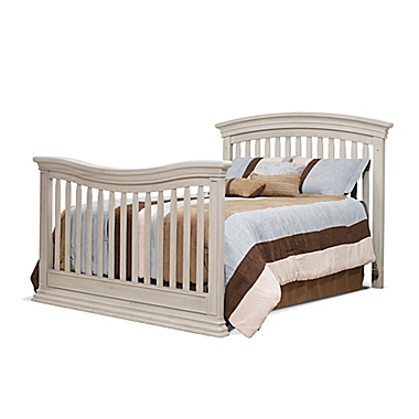 Sorelle Model 215 Full-Size Bed Rails Conversion Kit in Heritage Fog. View a larger version of this product image.